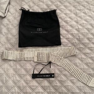 B-low the belt Farrah belt